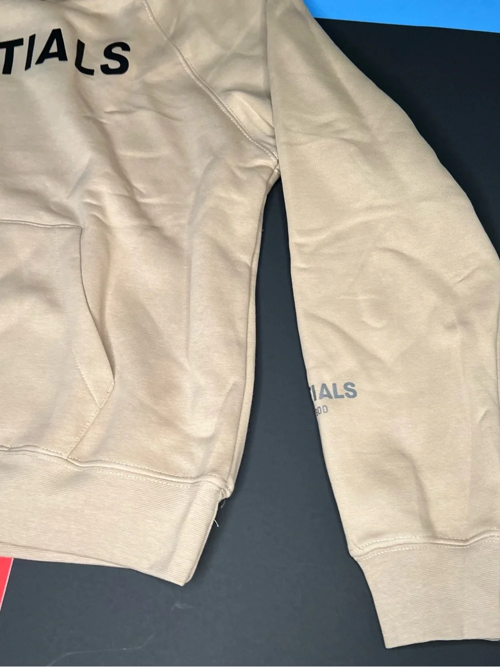 Fear of God ESSENTIALS Tan Pullover Hoodie